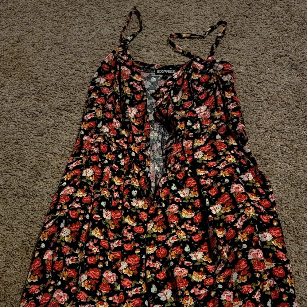 Front Button Down Romper